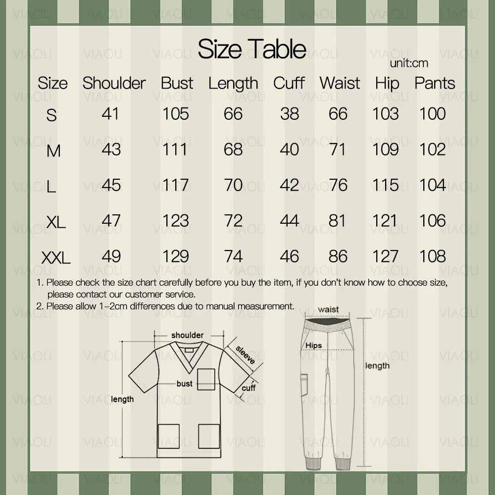 Surgical Nurse Scrub Uniform