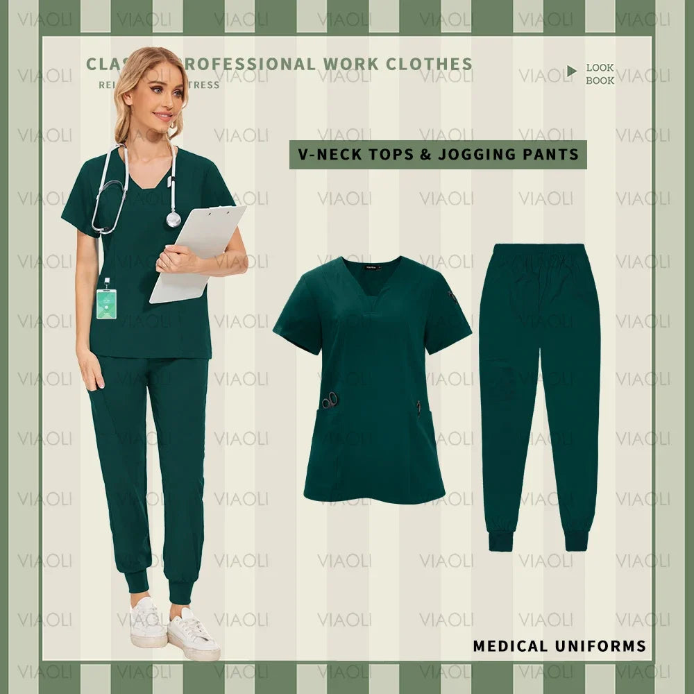 Surgical Nurse Scrub Uniform