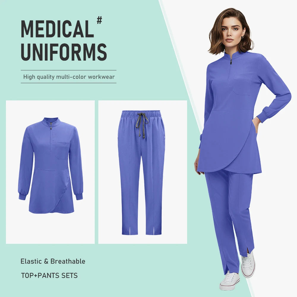 Long Sleeve Medical Scrub