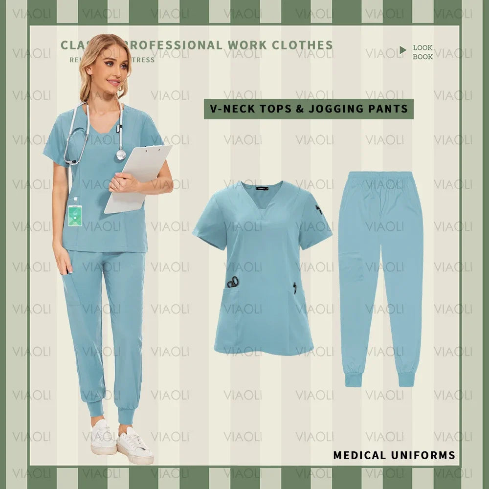 Surgical Nurse Scrub Uniform