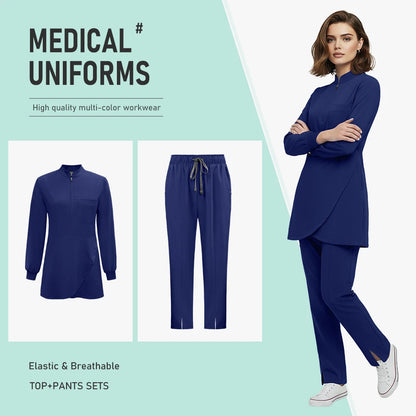 Long Sleeve Medical Scrub