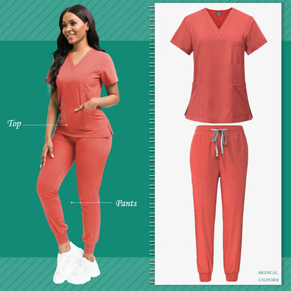 Veterinary & Dental Scrub Uniform Set