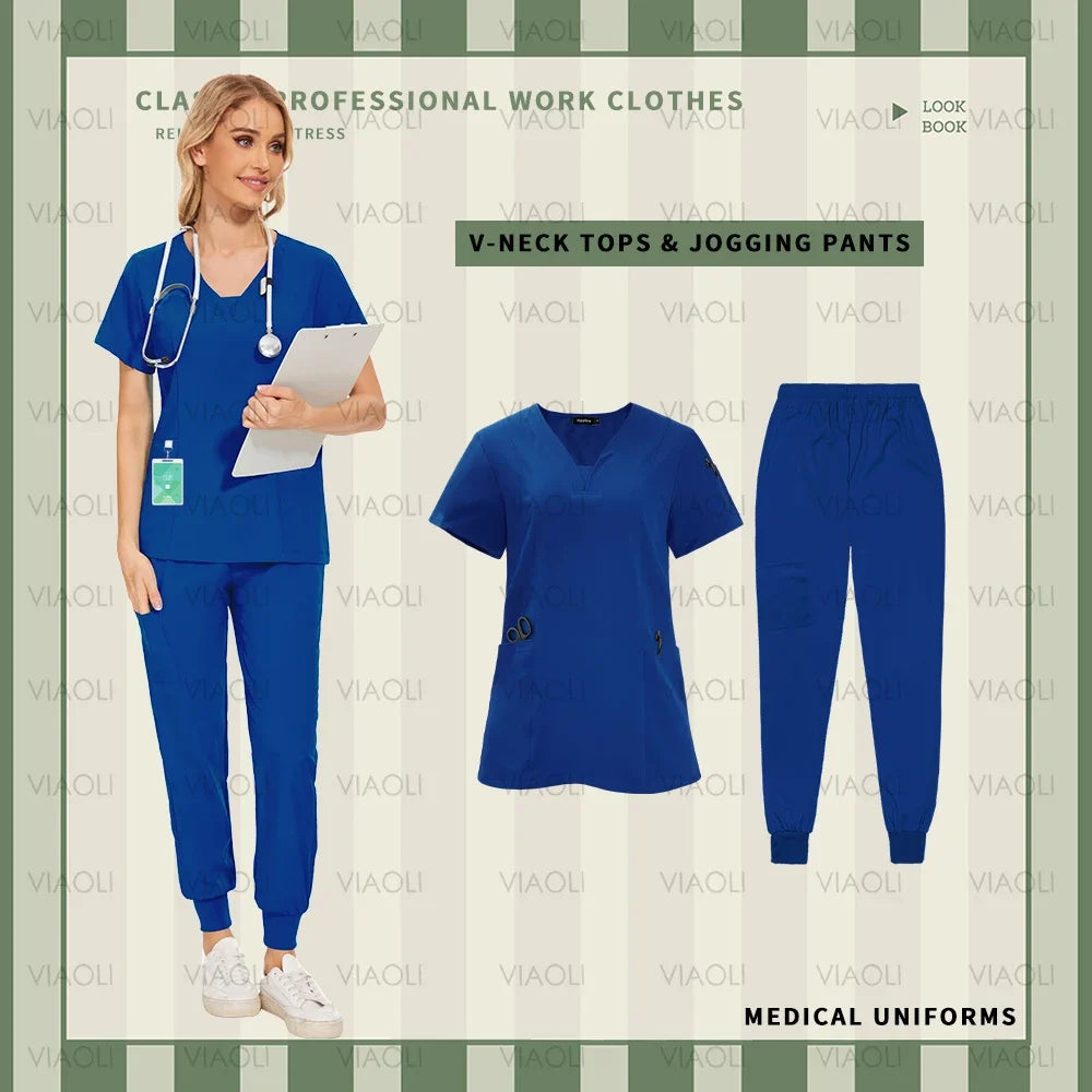 Surgical Nurse Scrub Uniform