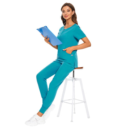 Breathable Women’s Medical Scrub Suit