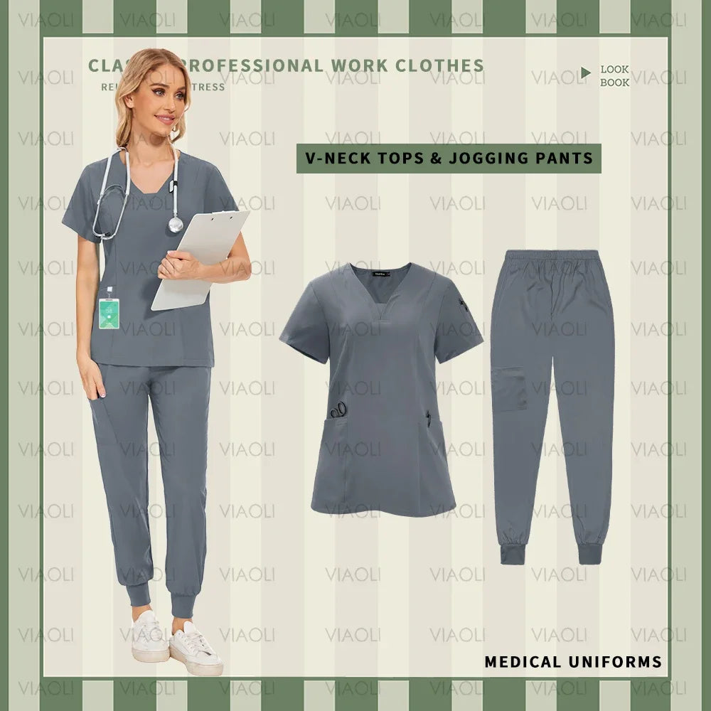 Surgical Nurse Scrub Uniform