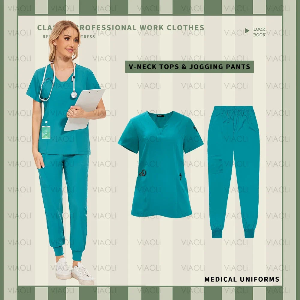 Surgical Nurse Scrub Uniform