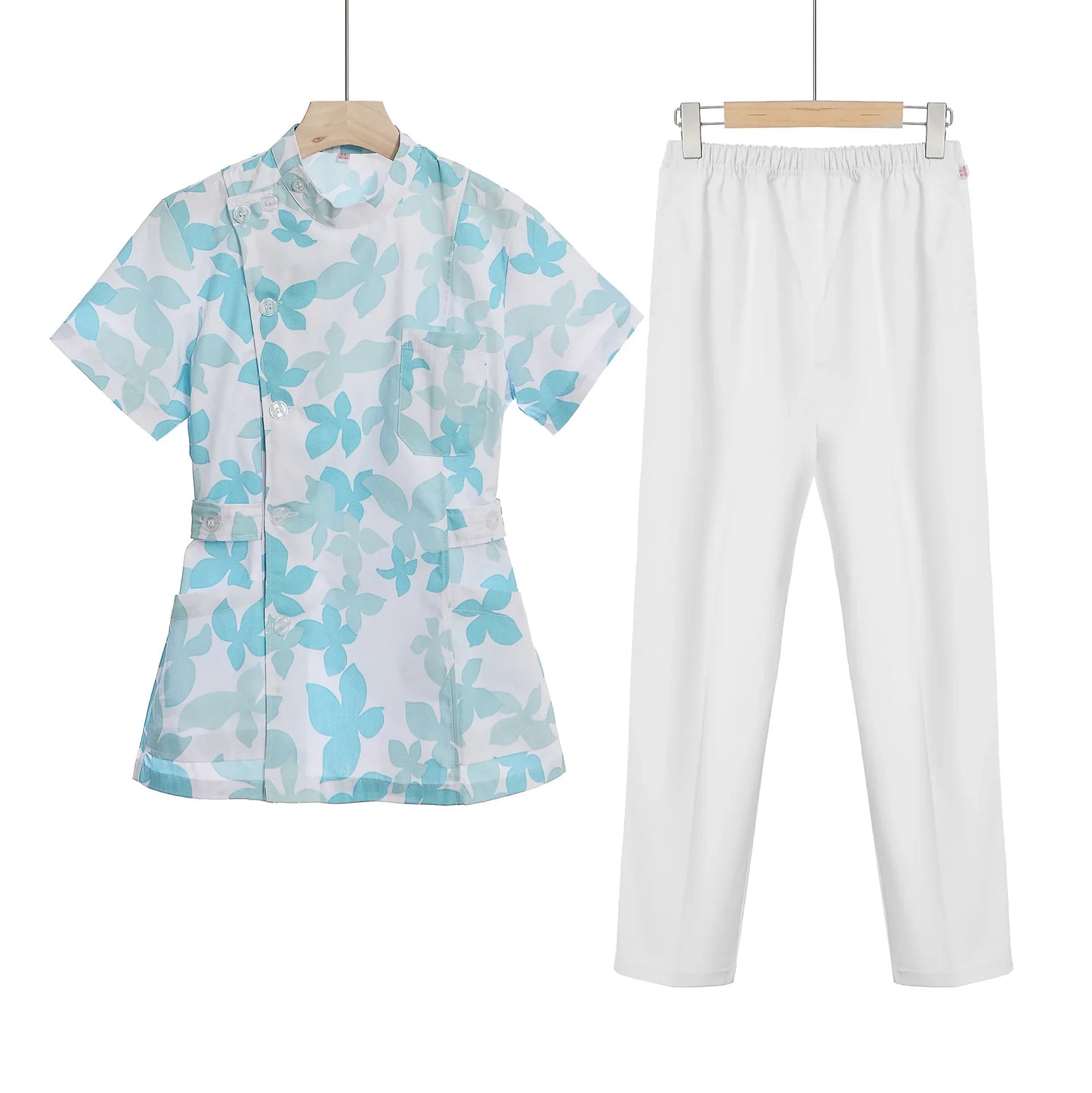 Women’s Multicolor Medical Scrub Set