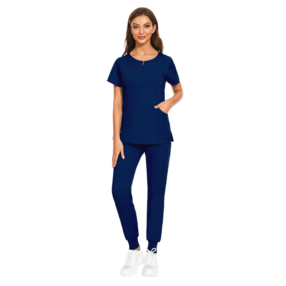 Breathable Women’s Medical Scrub Suit