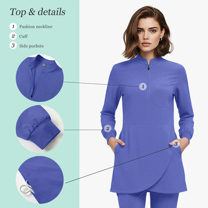 Long Sleeve Medical Scrub