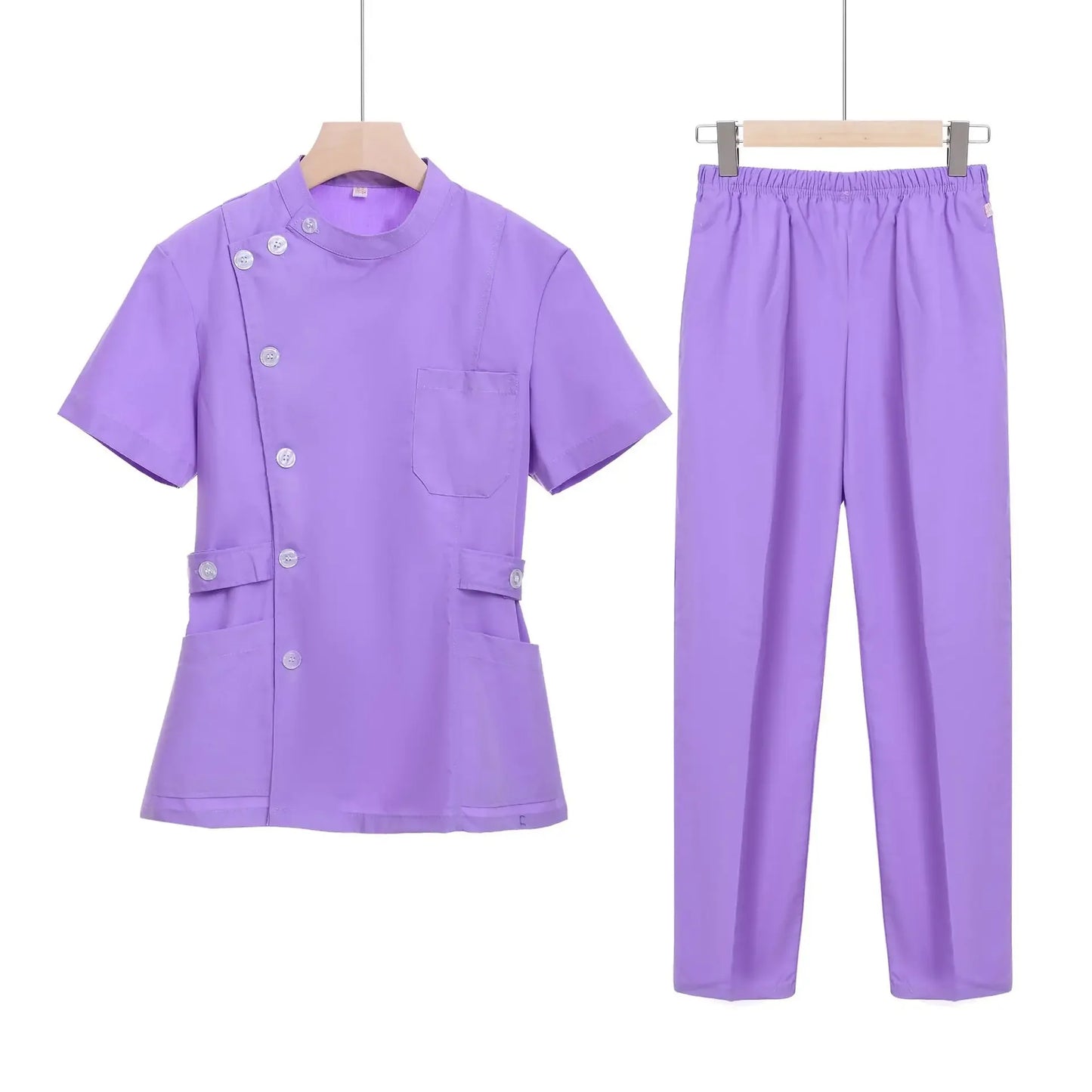 Women’s Multicolor Medical Scrub Set