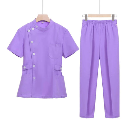 Women’s Multicolor Medical Scrub Set