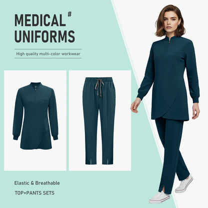 Long Sleeve Medical Scrub