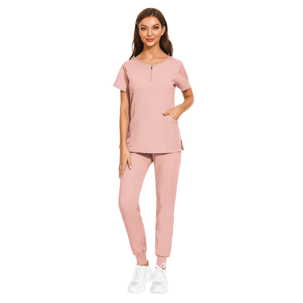 Breathable Women’s Medical Scrub Suit