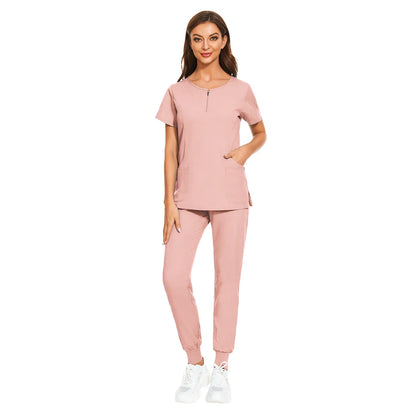 Breathable Women’s Medical Scrub Suit