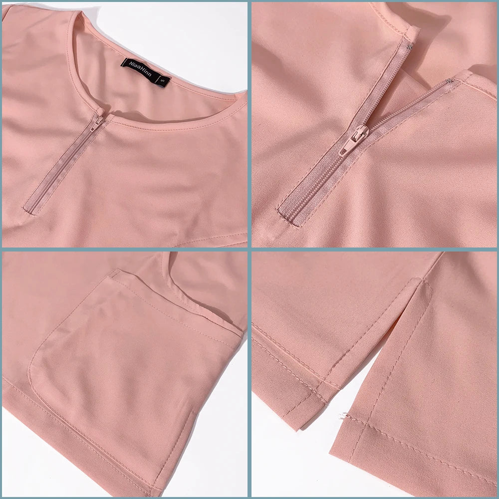 Breathable Women’s Medical Scrub Suit